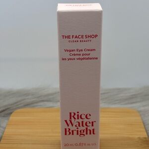 The Face Shop Rice Water Bright Eye Cream, Vegan